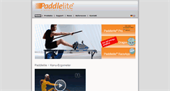 Desktop Screenshot of paddlelite.de