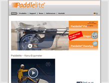 Tablet Screenshot of paddlelite.com